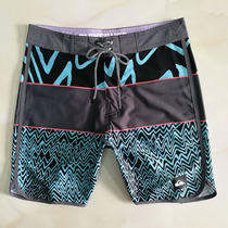 Foreign trade original single mens quick-drying beach pants plus size seaside surf shorts hot spring swimming trunks loose five-point pants