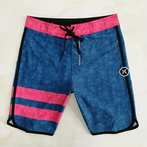 hurley men quick-drying beach pants loose size seaside surf shorts hot spring swimming trunks fitness competition five-point pants