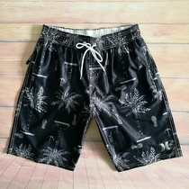 Foreign trade Original Single beach pants mens quick-dry surfing shorts loose casual sports inside five-point pants can be used for water shorts