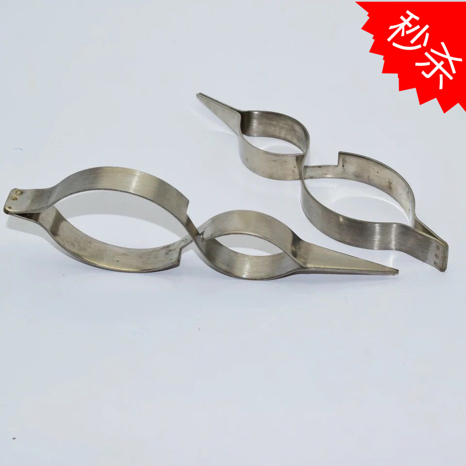 TSK Plinth Tweezers Gourd Nip Eight-Character Clips 8 Words Tweezers Rebound Clips Gold Jewelry Tool Equipment