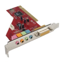 High quality computer host PCI sound card desktop built-in chip 1938 independent New Generation Free Red Board sound card
