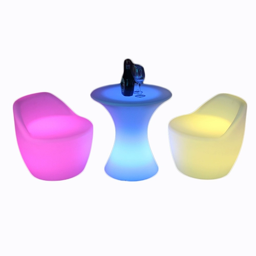 Светодиодные красочные светильники световой бар на открытом воздухе Стратегия изменить время кофе Атмосфера.