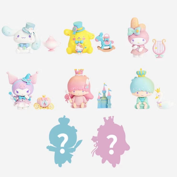 MINISO Sanrio Dream Series Blind Box Jade Guigui Dog Melotti Tide Play Cute ornaments