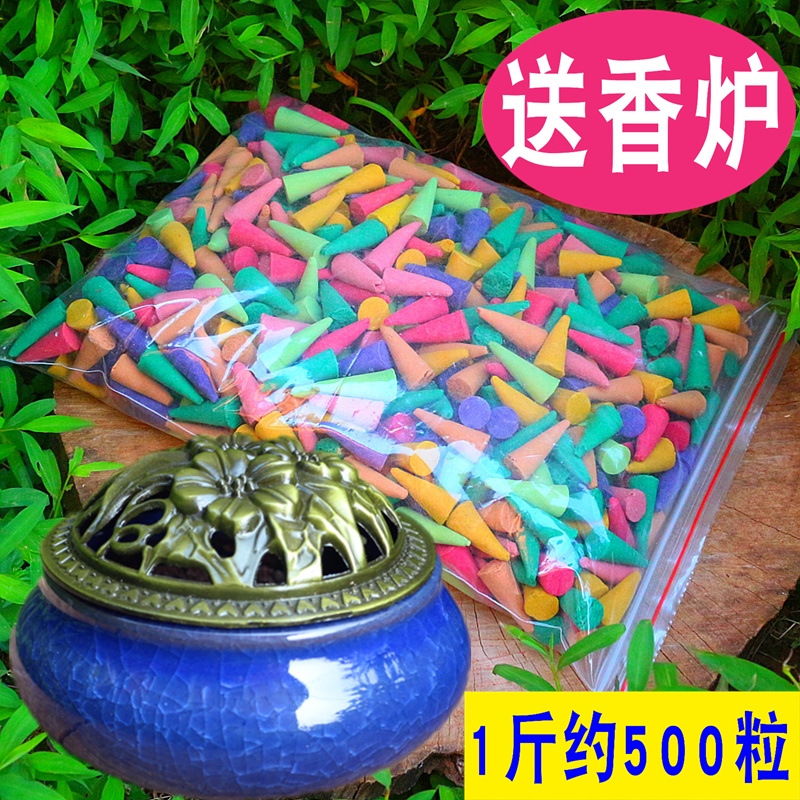 Thai cone incense health tower incense household indoor spice Laoshan sandalwood incense incense bedroom aromatherapy essential oil tower incense