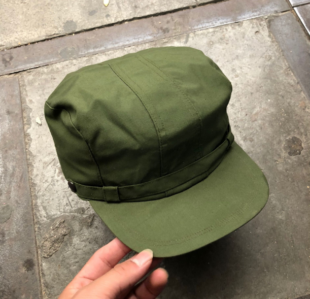 Inventory Retired old Army Green 87 for training cap Old-style hat Flat top hat Emancipation Hat