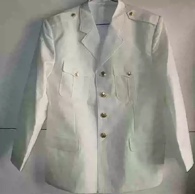 Inventory old goods 87 wool white summer clothes sea dry wool Fan Li Ding single top military fan collectibles