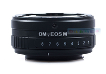 OM-EOS M shift shaft transfer ring suitable for Olympus OM lenses turn Canon EOS M micro single body