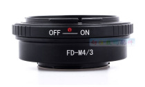 FD-M4 3 transfer ring suitable for Canon manual FD lens turn Olympus Panasonic M4 3 micro-single-phase machine