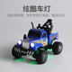 Rc road rescue vehicle boy black technology bigfoot off-road toy car mini alloy boy and girl birthday gift