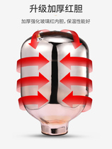 Air pressure pot glass copper-plated red bile 1 9 liters 2 2 liters 2 5 liters 3 liters household warm pot hot water bottle heat insulation pot inner tank