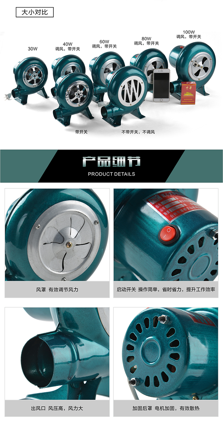 Máy thổi điện 220 độ - Bếp lò / bộ đồ ăn / đồ nướng dã ngoại giá bếp cồn