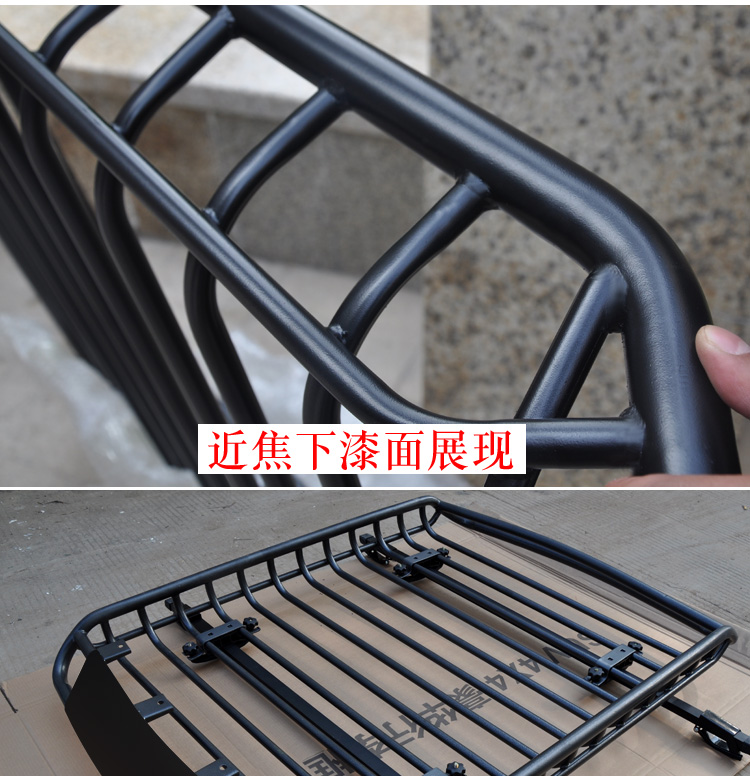 Nissan Qijun hacker Converse SUV đặc biệt xe off-road xe mái hành lý giá phổ biến sửa đổi khung kệ - Roof Rack giá để đồ trên nóc xe xpander