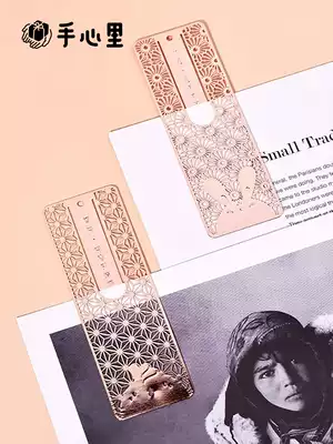 3 pieces of 99 yuan design exquisite hollow twelve Zodiac bookmarks classical Chinese style metal gilded creative gifts