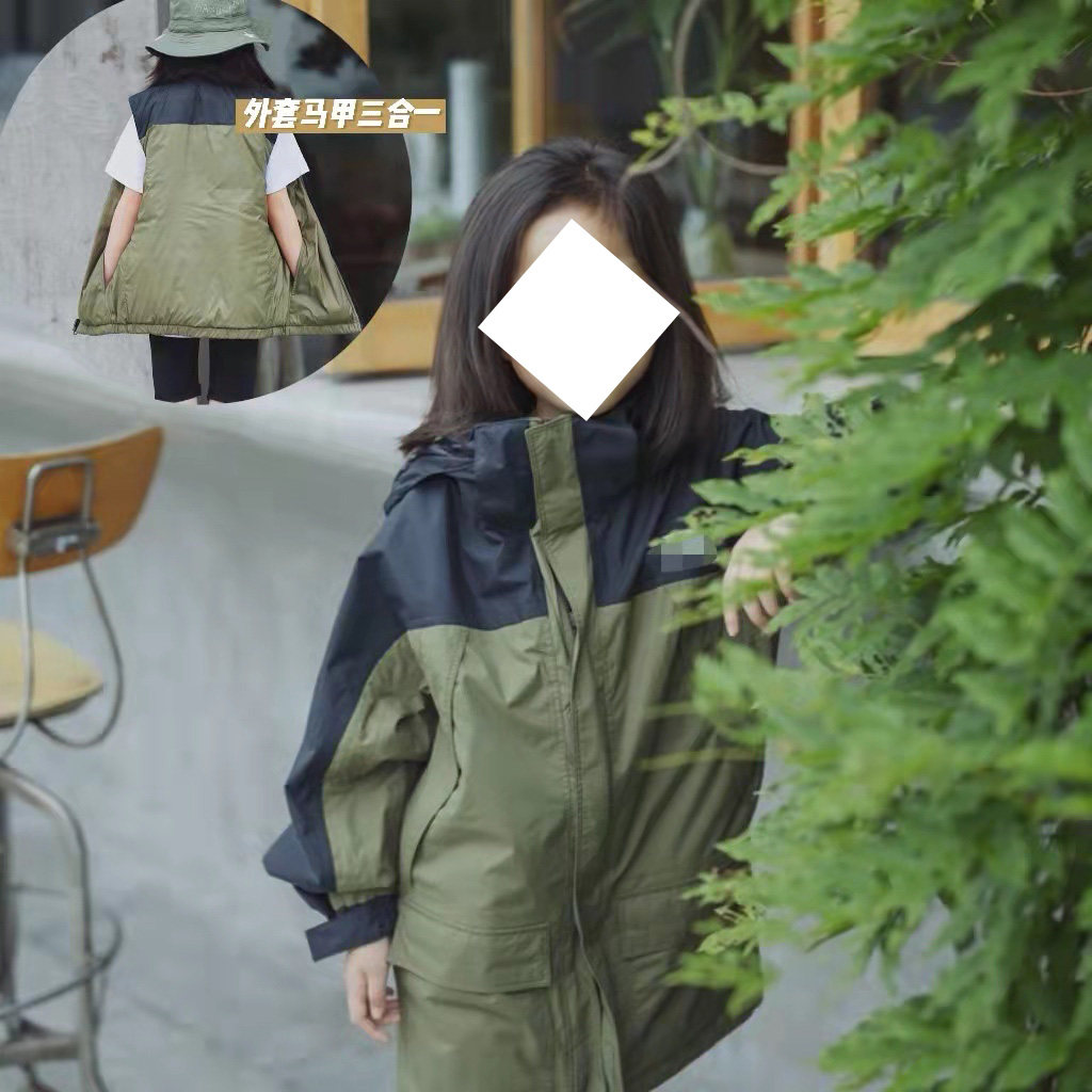 Spot spring, autumn, winter, Japan is not a parent-child outdoor three-in-one jacket jacket for boys and girls