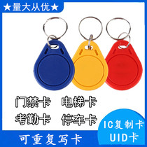UID IC access control sensor card reading universal elevator Card parking garage card copy card community access property authorization