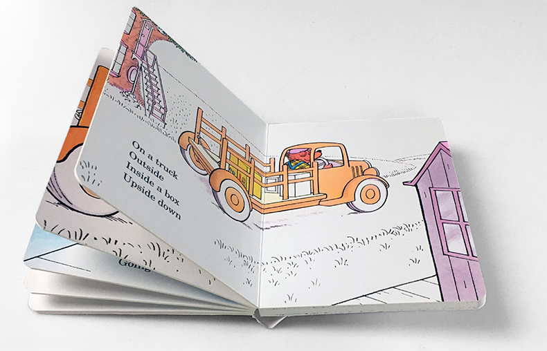 英文原版Berenstain Bears 貝貝熊INSIDE OUTSIDE UPSIDE DOWN/OLD HAT NEW HAT/HE BEAR, SHE