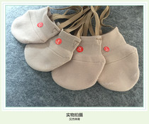 Art gymnastics shoes rhythmic gymnastics half shoes knitted art gymnastics shoes comfortable and soft manufacturers three pairs