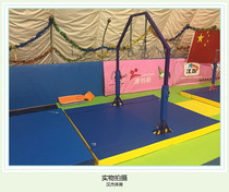  Hanjie sports happy gymnastics ring Childrens ring Childrens gymnastics enlightenment training equipment with protective pad