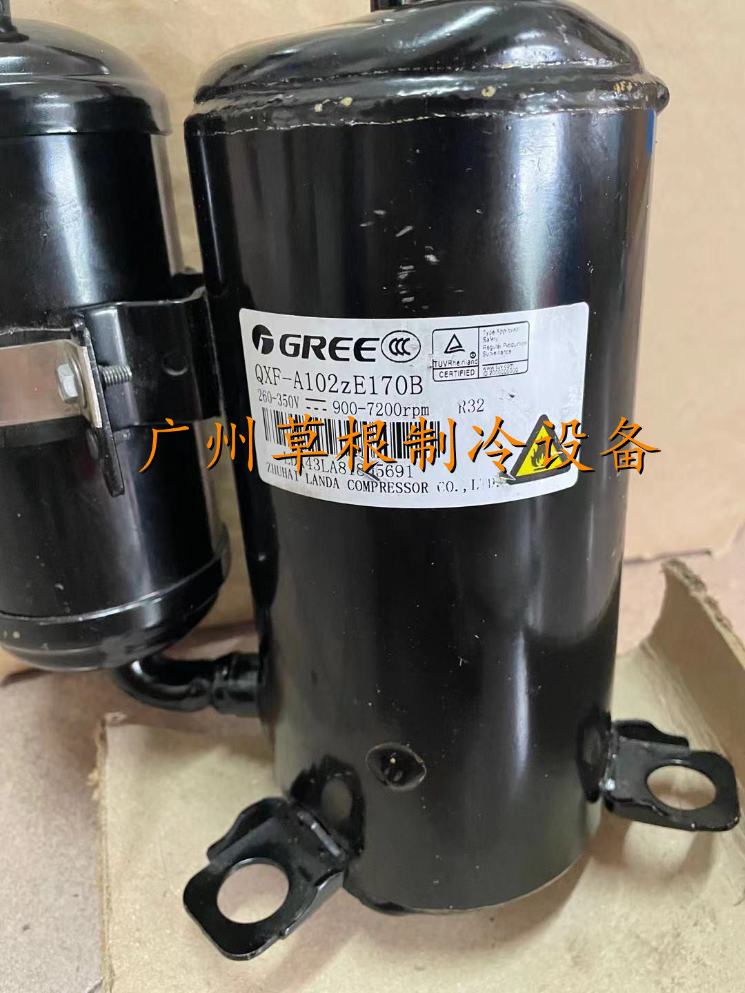 QXF-A102zE170B QXF-B096zE190A new Gree Lingda inverter air conditioning compressor R32