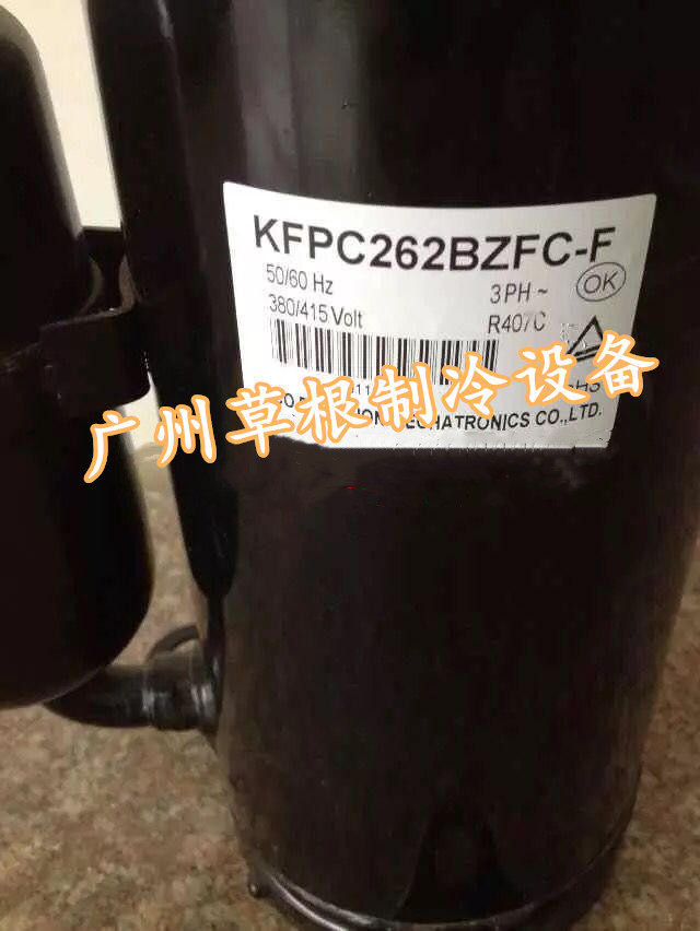 KFPC262BZFC-F KFPC262QZFC-FK2PC Brand New TECO Compressor Three Phase 380V 220V