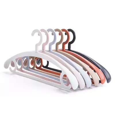 Household thick thick and thick hanger hanging non-slip, non-slip, wide shoulder bag 360-degree rotation, rotating head hanger