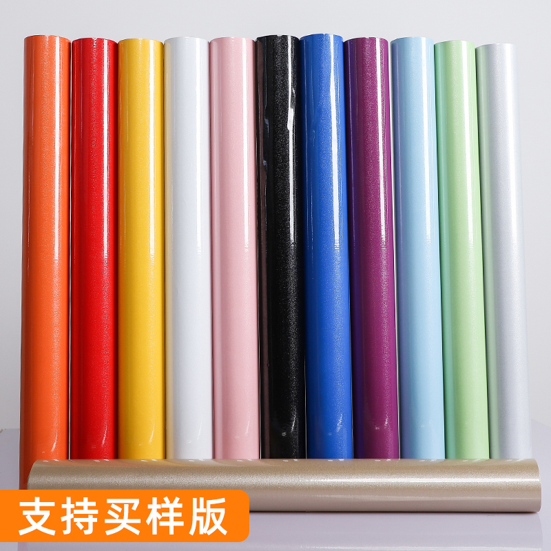 Pearlescent Kitchen Oil-Proof Stickers Furniture Cabinet Door Renovation Film Wallpaper Self-Adhesive Waterproof and Moisture-Proof Pearlescent Kitchen Oil-Proof Stickers Furniture Cabinet Door Renovation Film Wallpaper Self-Adhesive Waterproof and Moisture-Proof