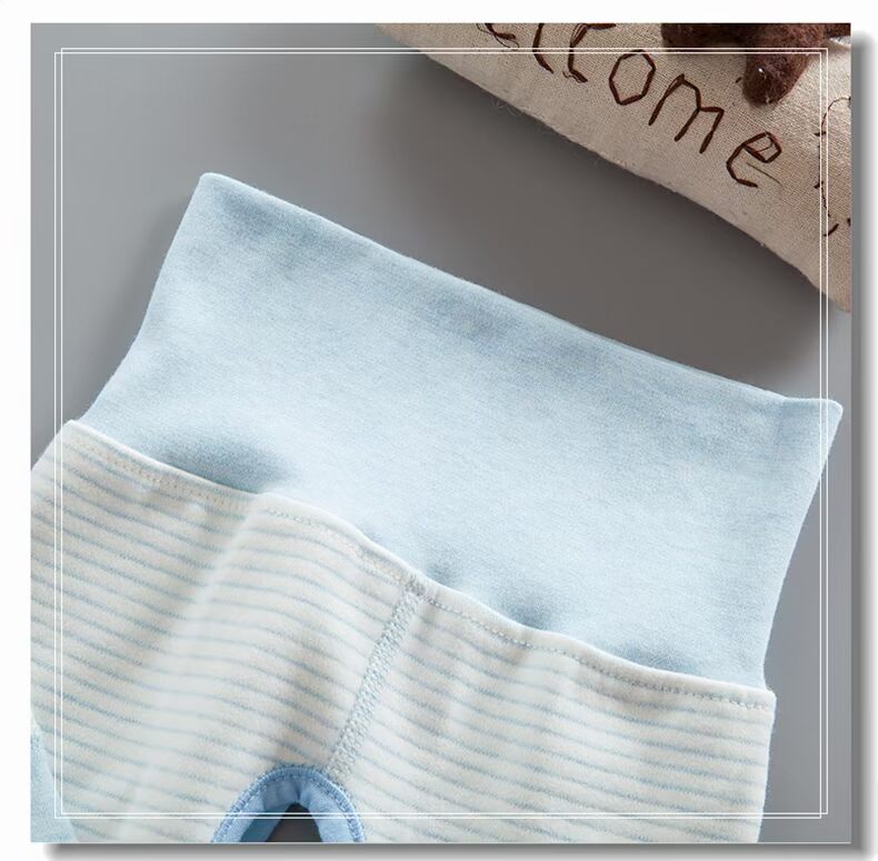 Baby Qiuyi Qiuku Set Đồ lót không xương Nam và nữ Baby Baby Eo cao Bảo vệ Bụng Bộ đồ lót Mở Đồ lót shop bán quần áo trẻ em