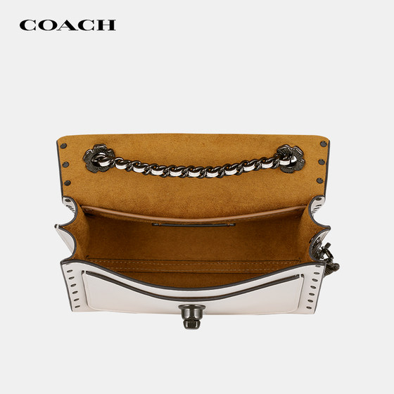 COACH/코치 카운터 모델 PARKER 숄더백 리벳 체인 크로스 바디 백 29389