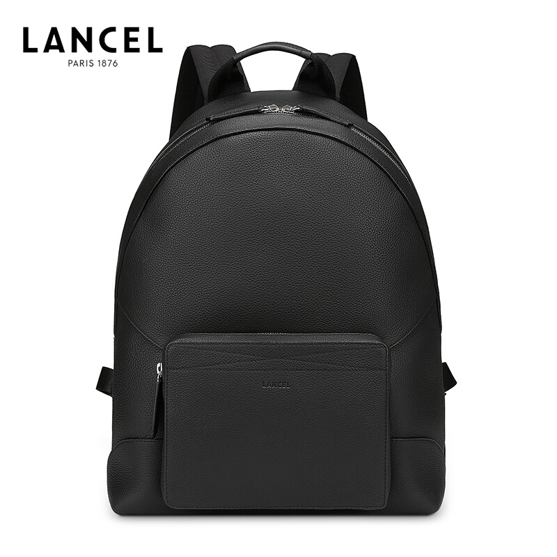 Lancel Lanzi GRAPHIC loạt nam da vai túi thời trang Pháp máy tính túi vừa A08553