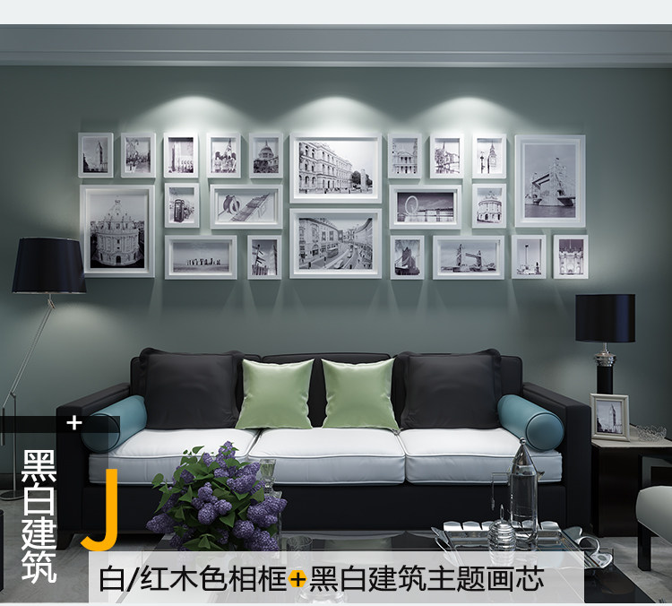 Нордический негабаритный фото стена клип декоративный подвеска гостиная никаких следов гвоздь фоторамка творческий стена стена сочетание фото стена 