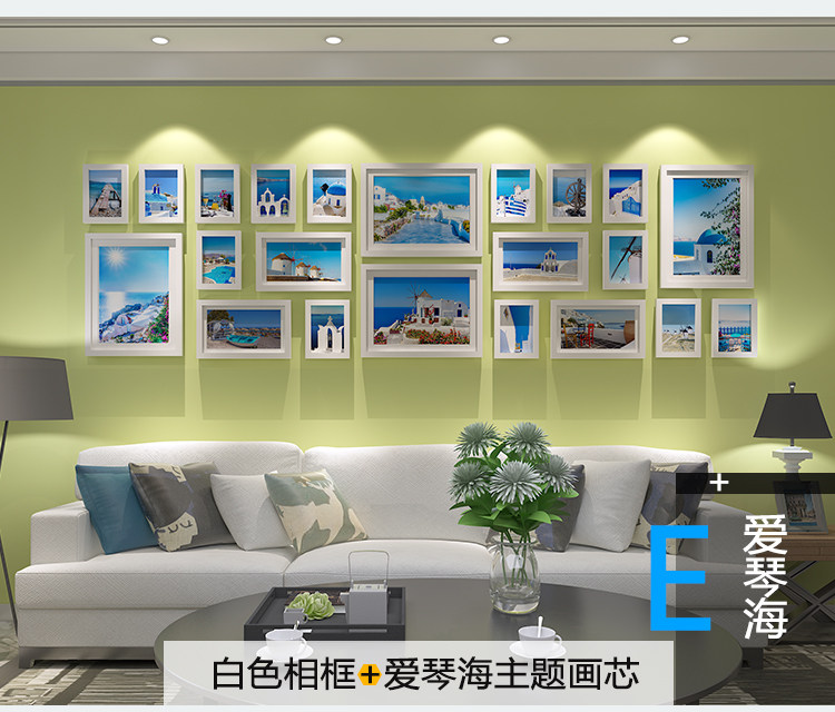 Нордический негабаритный фото стена клип декоративный подвеска гостиная никаких следов гвоздь фоторамка творческий стена стена сочетание фото стена 