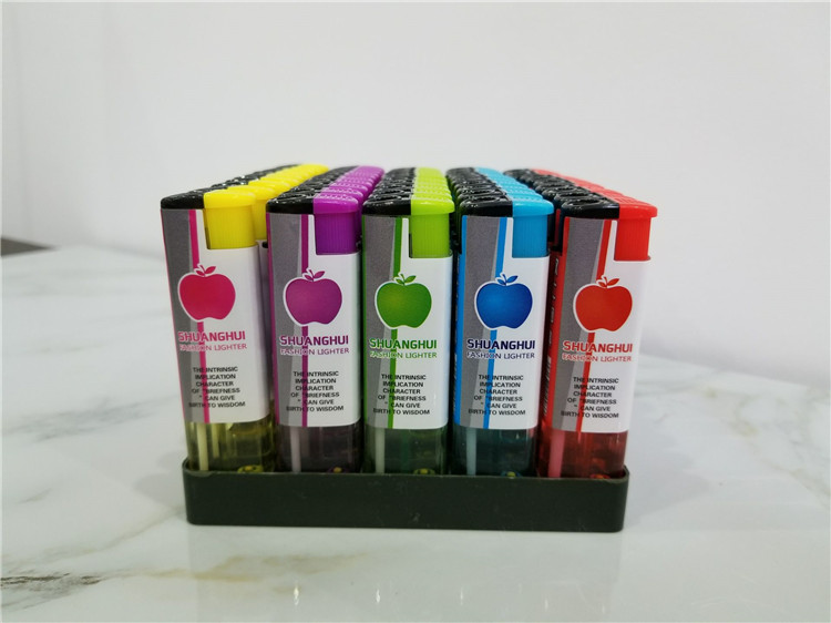 Xã hội Shuanghui người dùng một lần chống cháy nổ nhẹ bằng nhựa điện tử gói mờ sơn siêu mỏng 50 bật lửa dupont của pháp