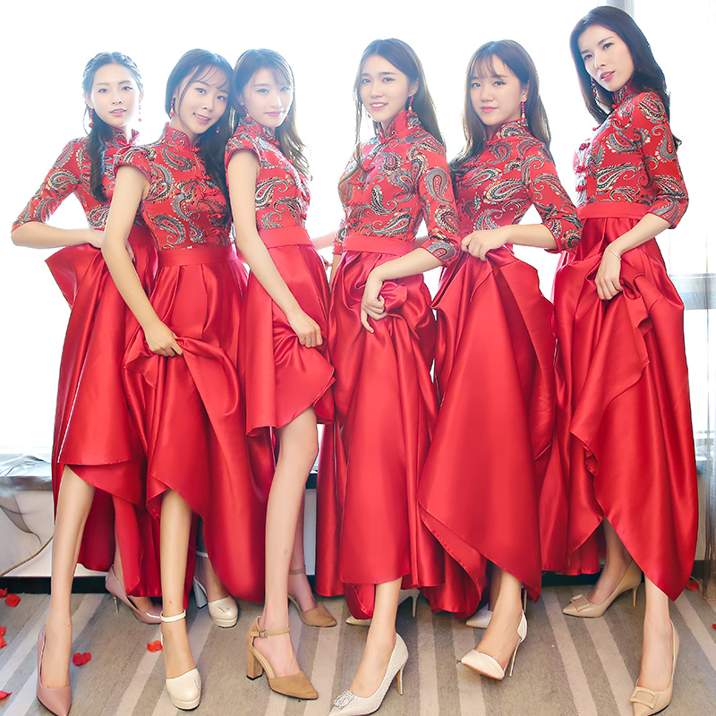 Robe du soir en Damasse - Ref 3211587 Image 1