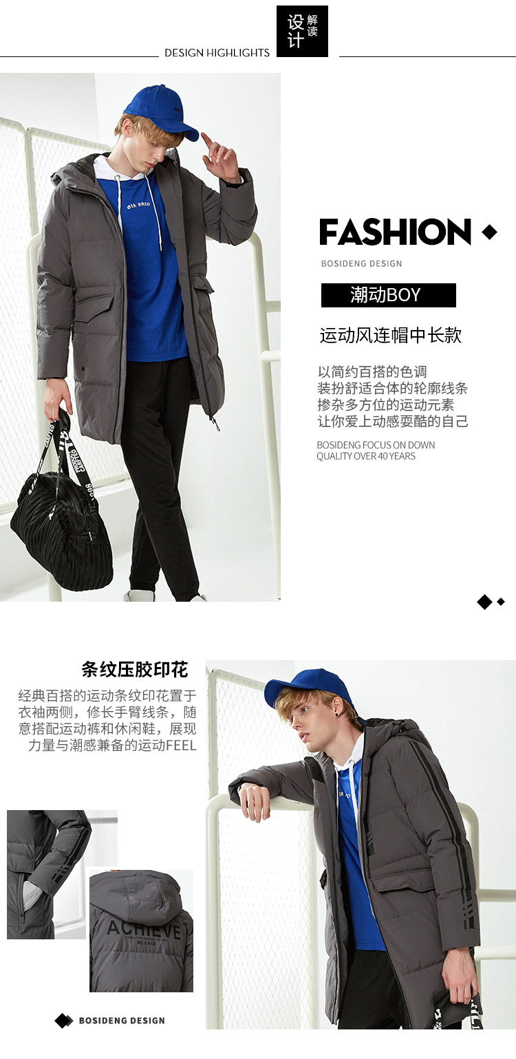 Blouson homme BOSIDENG    - Ref 3122880 Image 10