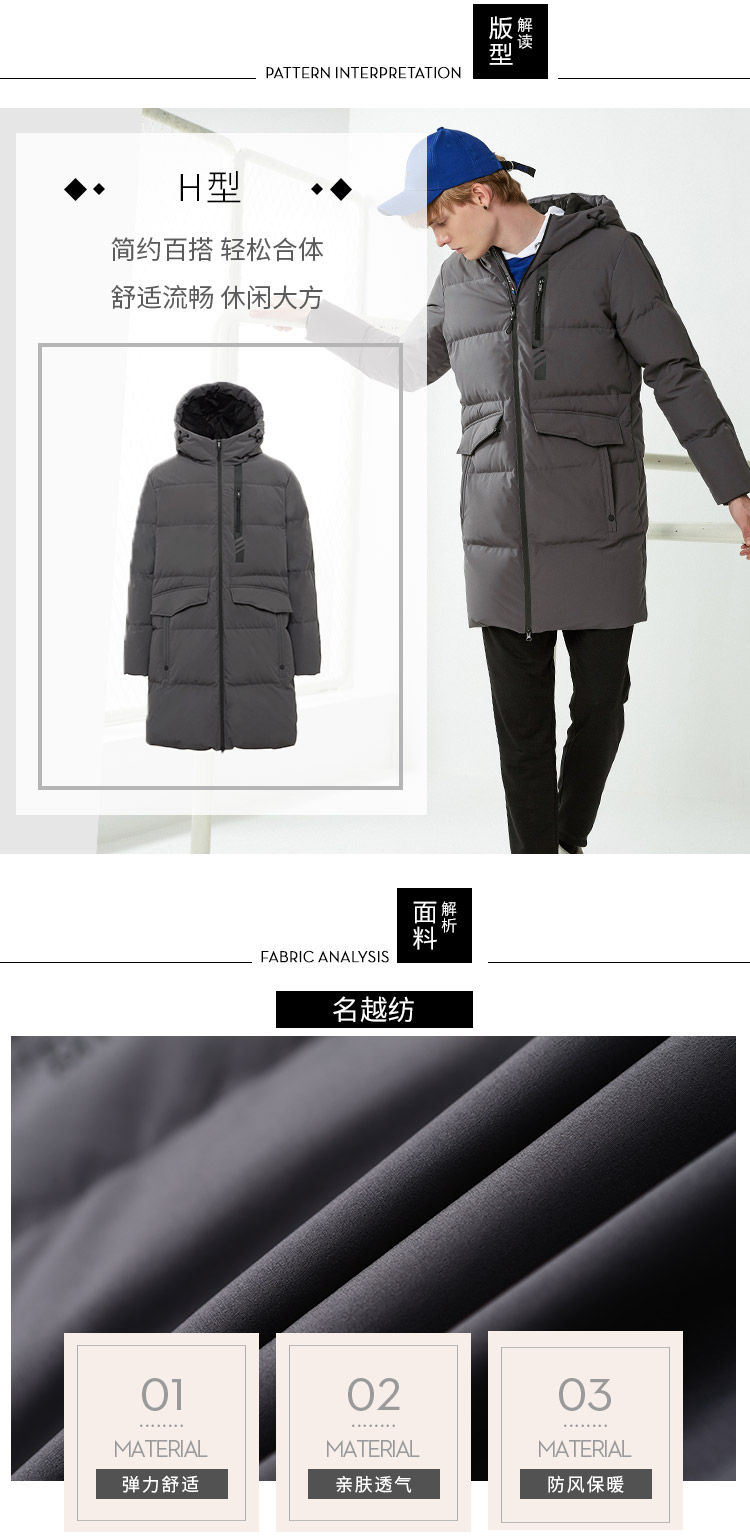 Blouson homme BOSIDENG    - Ref 3122880 Image 9