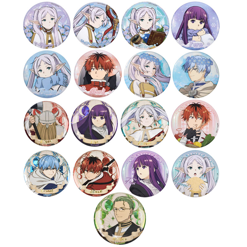 【Official Genuine】Furilien Barji Badge Brooch from the Anime Zhan Sheng, Filin Xinmei, Two-Dimensional Anime Merchandise