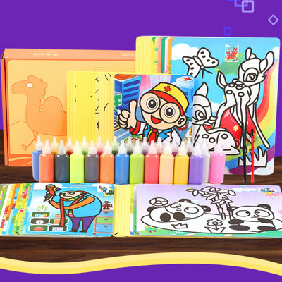 益智DIY~创意儿童手工沙画