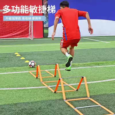 Agile ladder training ladder rope ladder jumping ladder fixed multi-function agile ladder pace training speed ladder