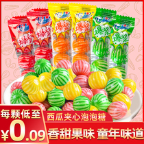 Heart Star Watermelon Bubble Gum 8090 postchild with nostalgic little snacks strawberry apple popcorn hollow sandwich chewing gum