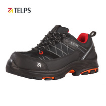 TELPS Kevlar anti-static work shoes safety shoes anti-smashing and anti-stab wear labor protection shoes plastic bag head 1058