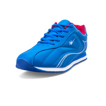 Double star pu spring jogging shoes comfortable and light couples casual sports shoes mens shoes womens shoes leather face travel shoes 332