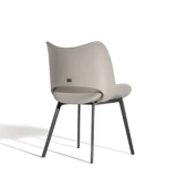 Простой домашний обеденный стул современный светлый роскошный задний стул Дизайнер творческий гостиный стул Изображение Единое кресло Nordic Nordic