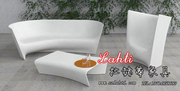 Ý Sofa sáng tạo sofa hình vòng cung thời trang đơn giản ghế sofa đơn giản Lahti đồ nội thất - Đồ nội thất thiết kế ghế gỗ