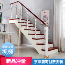 Stairway armrest guardrails minimalist modern home armrest railings Interior European-style balcony stairs Nordic fencing