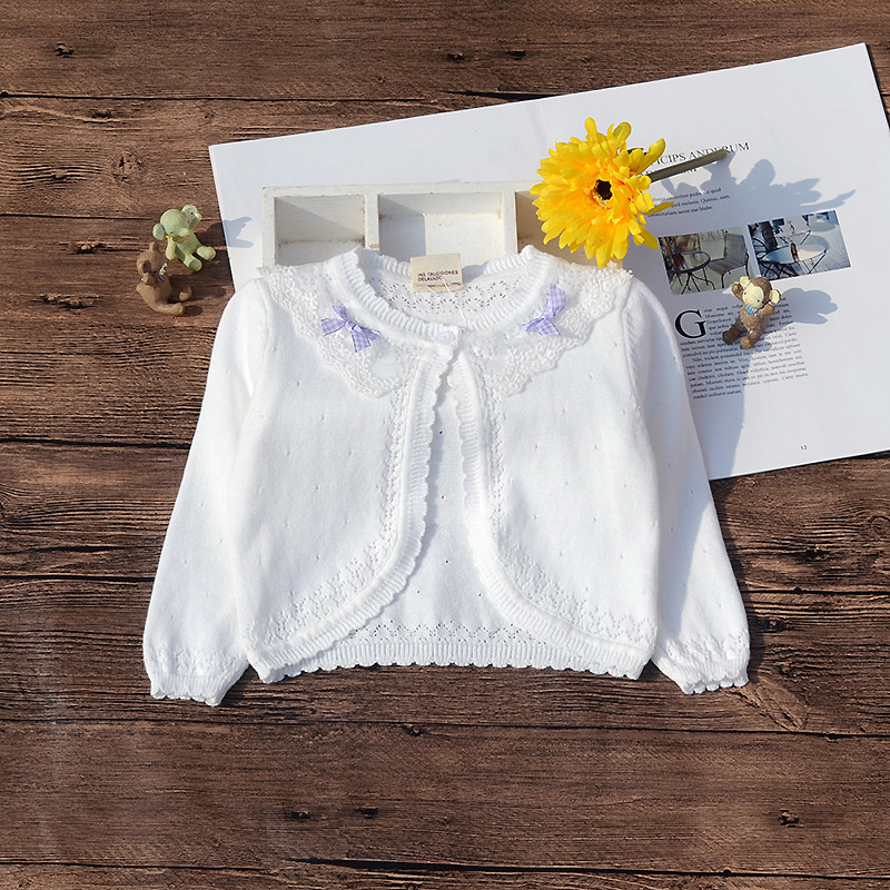 Лонгслив, накидка, хлопковый кардиган для девочек, 2 лет 