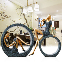 European-style character ornaments home decorations living room TV cabinet room personality beauty bookshelf furnishings gifts
