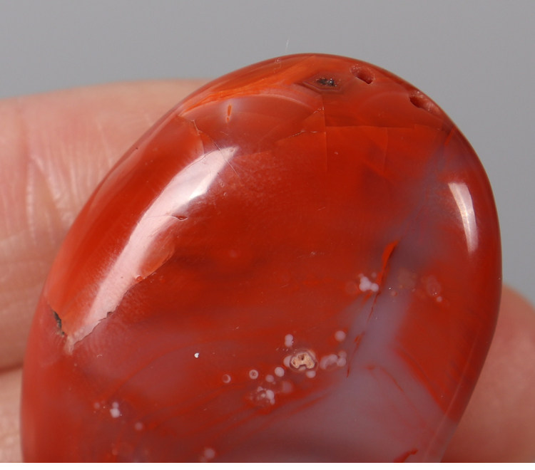 DIY аксессуары （一物一图）手工雕制原矿南红凤凰吊坠 项链挂坠 手串配饰