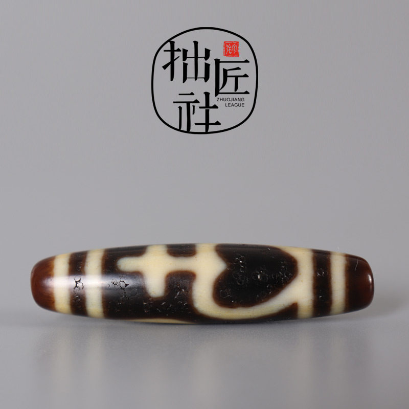 Tibetan Aquarius Dzi Authentic Tibetan Dzi Buddha Bead Rosary Hand Bracelet Necklace Pendant Wen Play with Bead Accessories