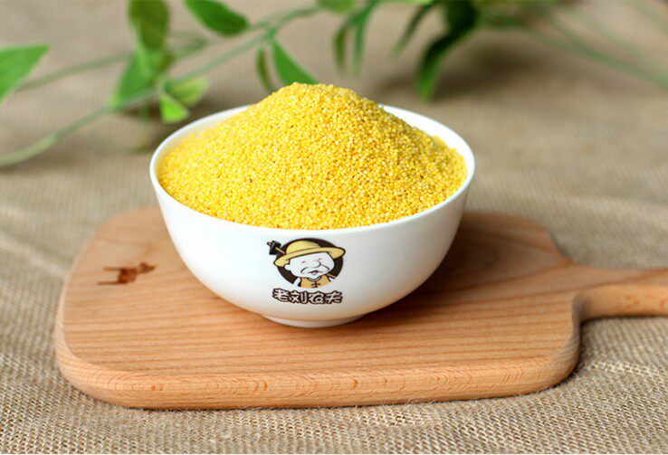 Yi Mun Shan Farmhouse Huang Xiaomi Moon Rice Porridge Rice Porridge Children Pregnant Women Xiaomi Xinmi 5 catties 46