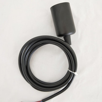 E27 lamp holder paper bamboo lantern LED bulb hanging wire DIY lighting lamp accessories with plug switch hanging wire screw